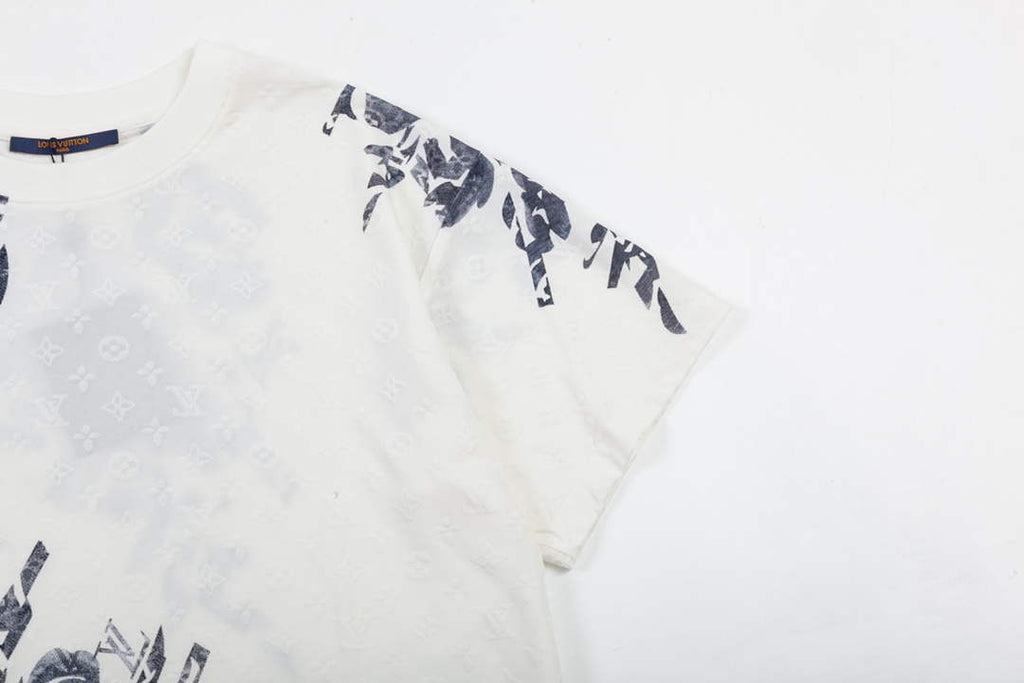 Louis Vuitton Men's Women's Short Sleeve T-shirt L36838