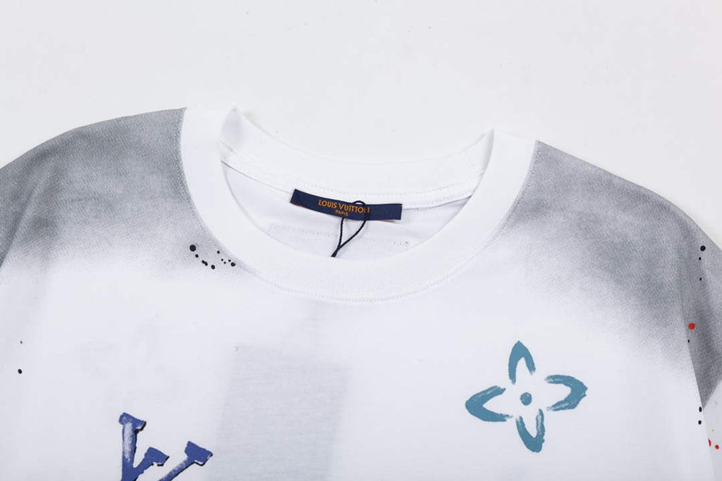 Louis Vuitton Men's Women's Short Sleeve T-shirt L36840