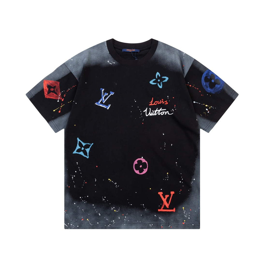 Louis Vuitton Men's Women's Short Sleeve T-shirt L36841