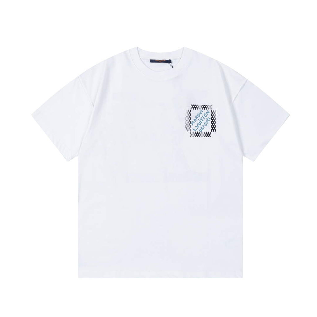 Louis Vuitton Men's Women's Short Sleeve T-shirt L36842