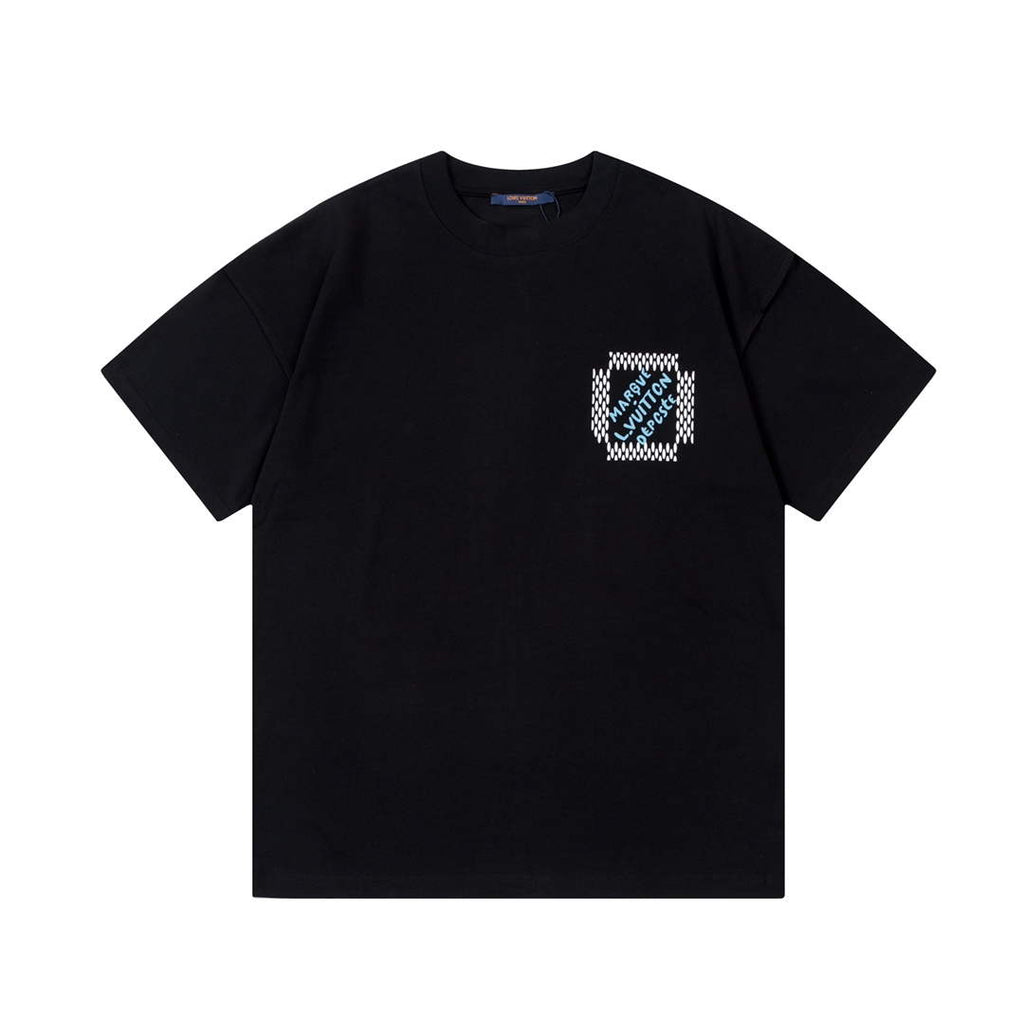 Louis Vuitton Men's Women's Short Sleeve T-shirt L36843