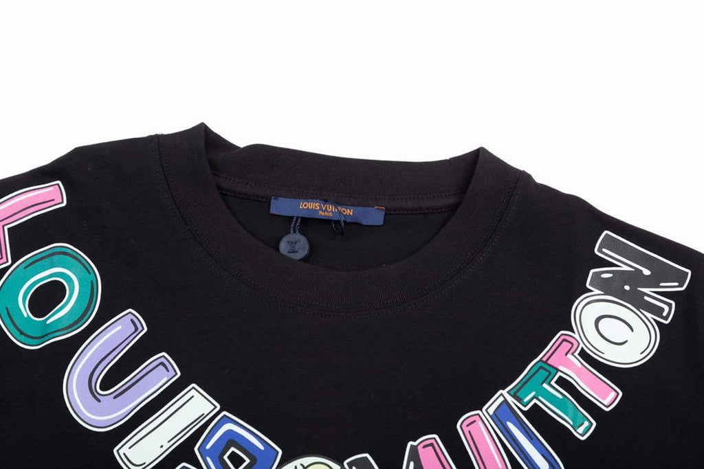 Louis Vuitton Men's Women's Short Sleeve T-shirt L36845