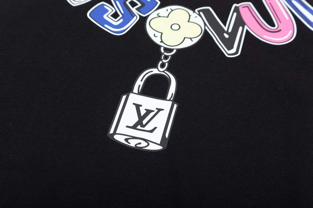 Louis Vuitton Men's Women's Short Sleeve T-shirt L36845