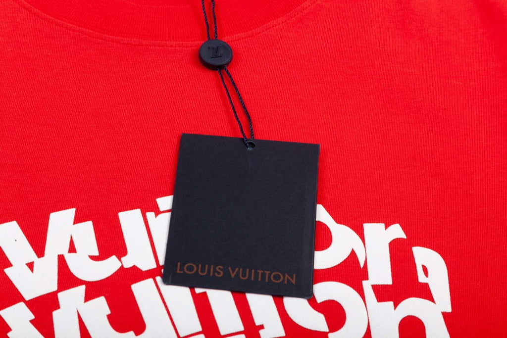 Louis Vuitton Men's Women's Short Sleeve T-shirt L36847