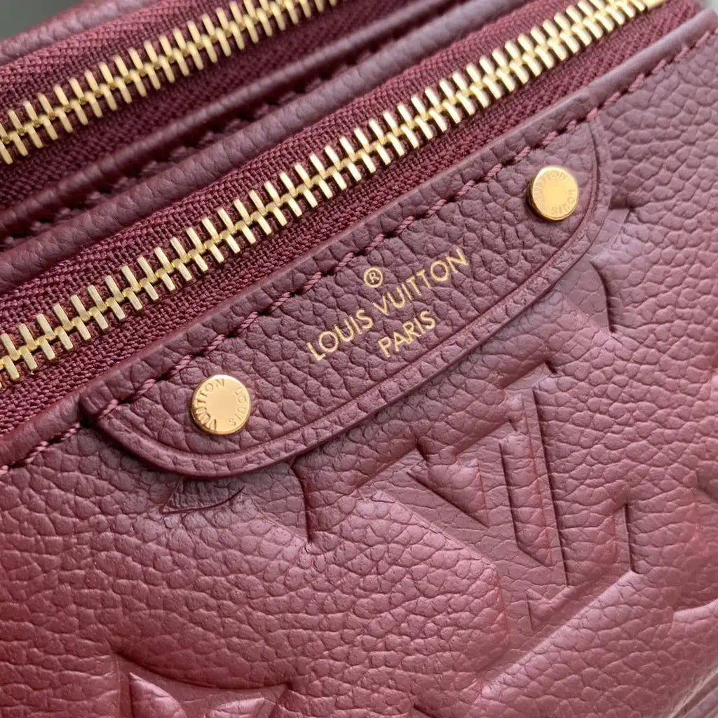 Louis Vuitton Mini Bumbag Monogram Empreinte LV M82208 Red