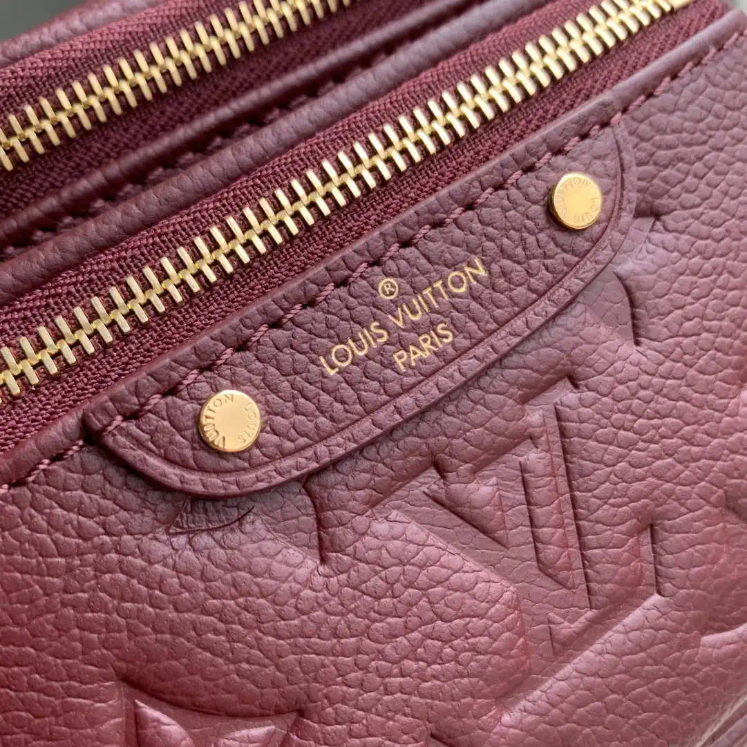 Louis Vuitton Mini Bumbag Monogram Empreinte LV M82208 Red