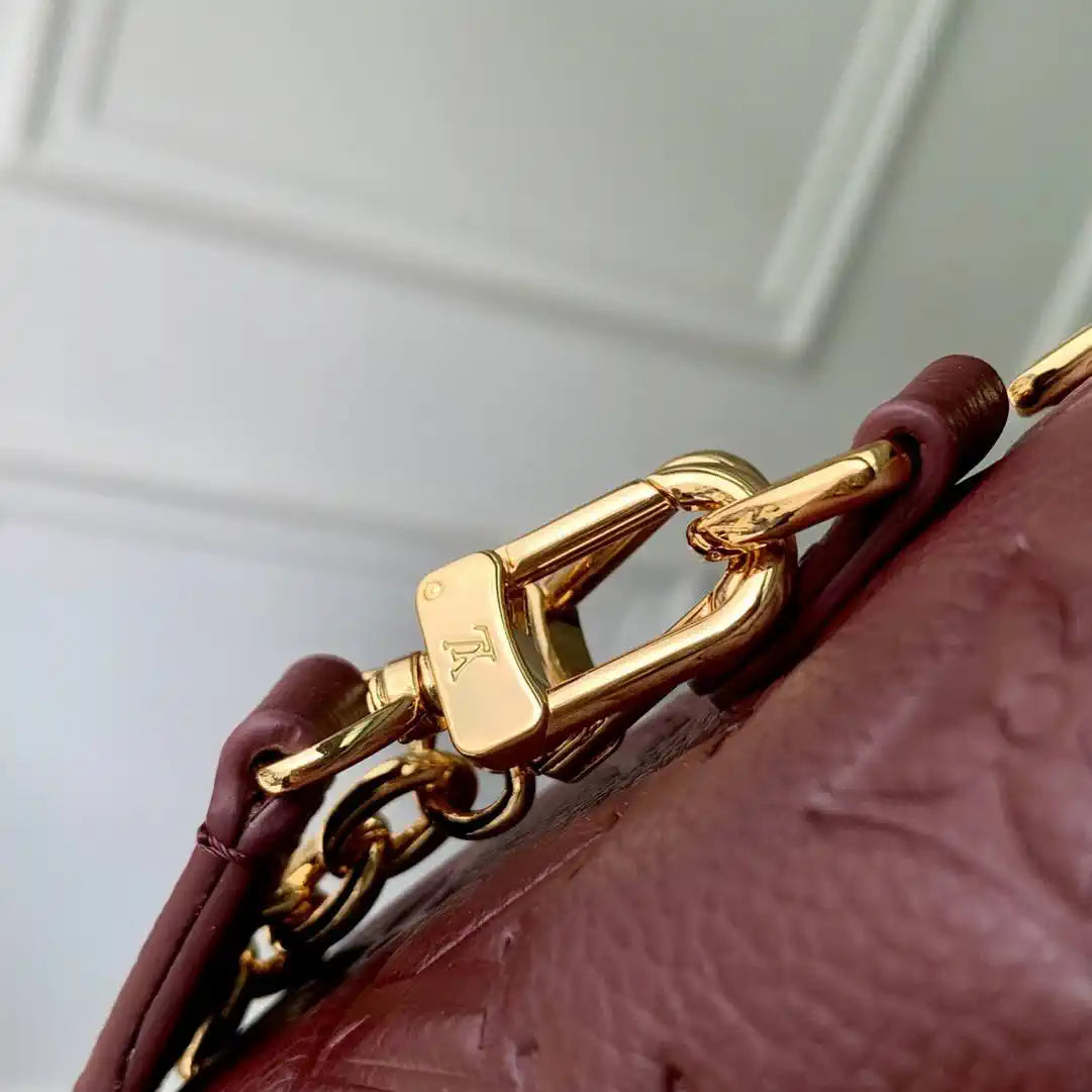Louis Vuitton Mini Bumbag Monogram Empreinte LV M82208 Red