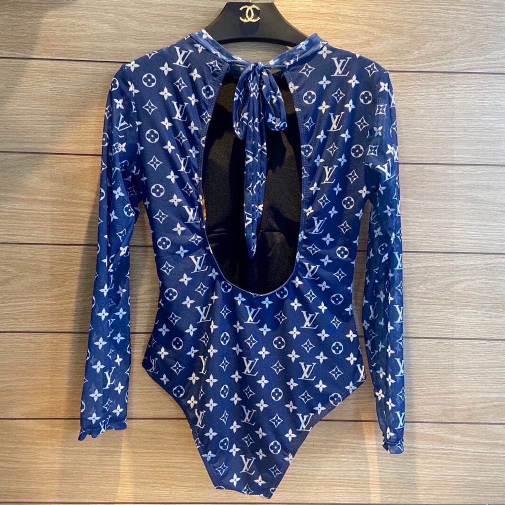 Louis Vuitton Monogram one-piece swimsuit LV 1A9N68