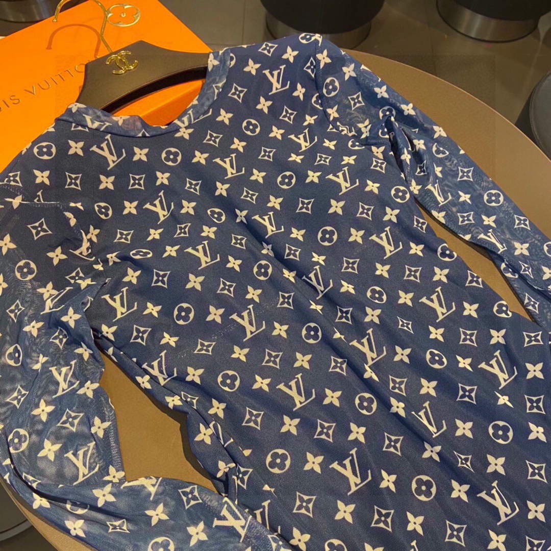 Louis Vuitton Monogram one-piece swimsuit LV 1A9N68