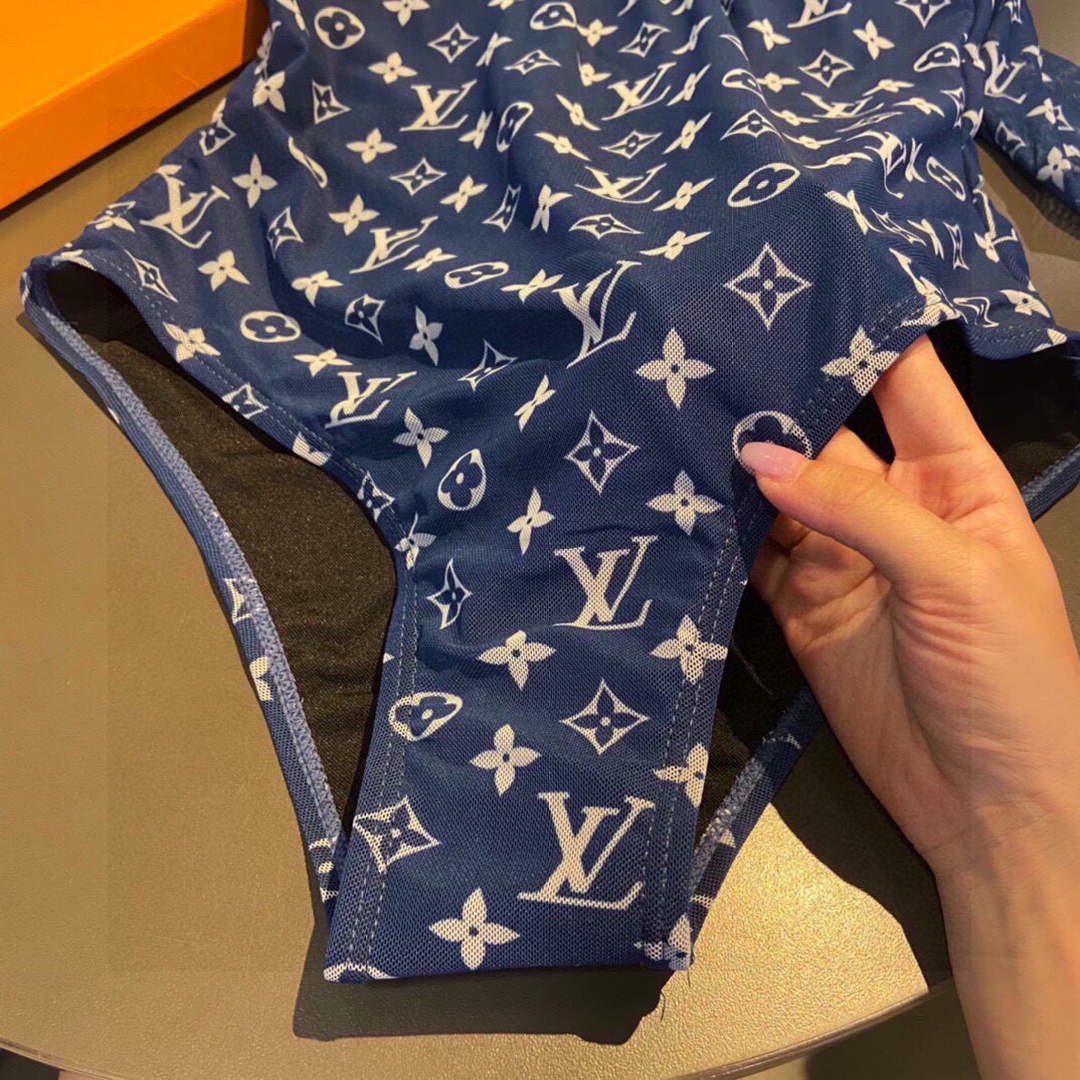 Louis Vuitton Monogram one-piece swimsuit LV 1A9N68