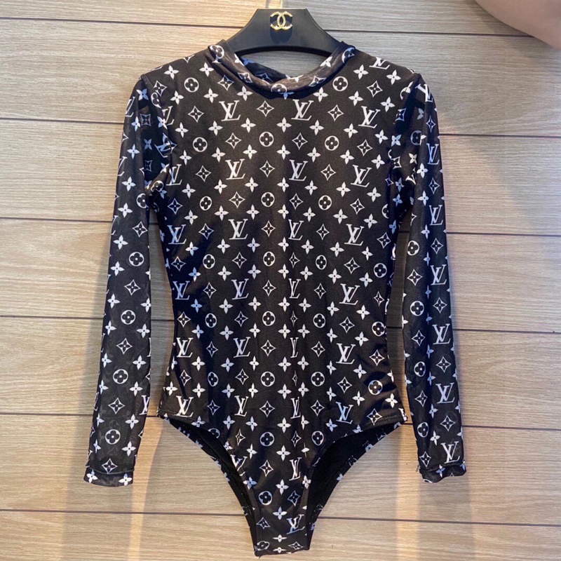 Louis Vuitton Monogram one-piece swimsuit LV 1A9N69