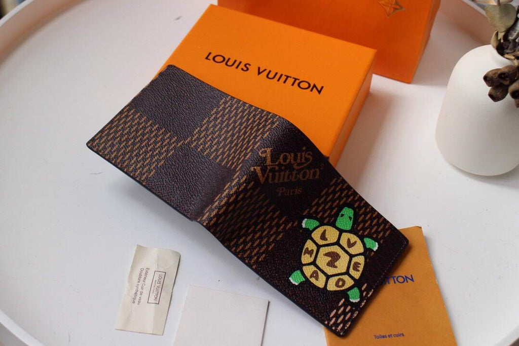 Louis Vuitton Multiple Wallet LV N60396 Giant Damier Ebene