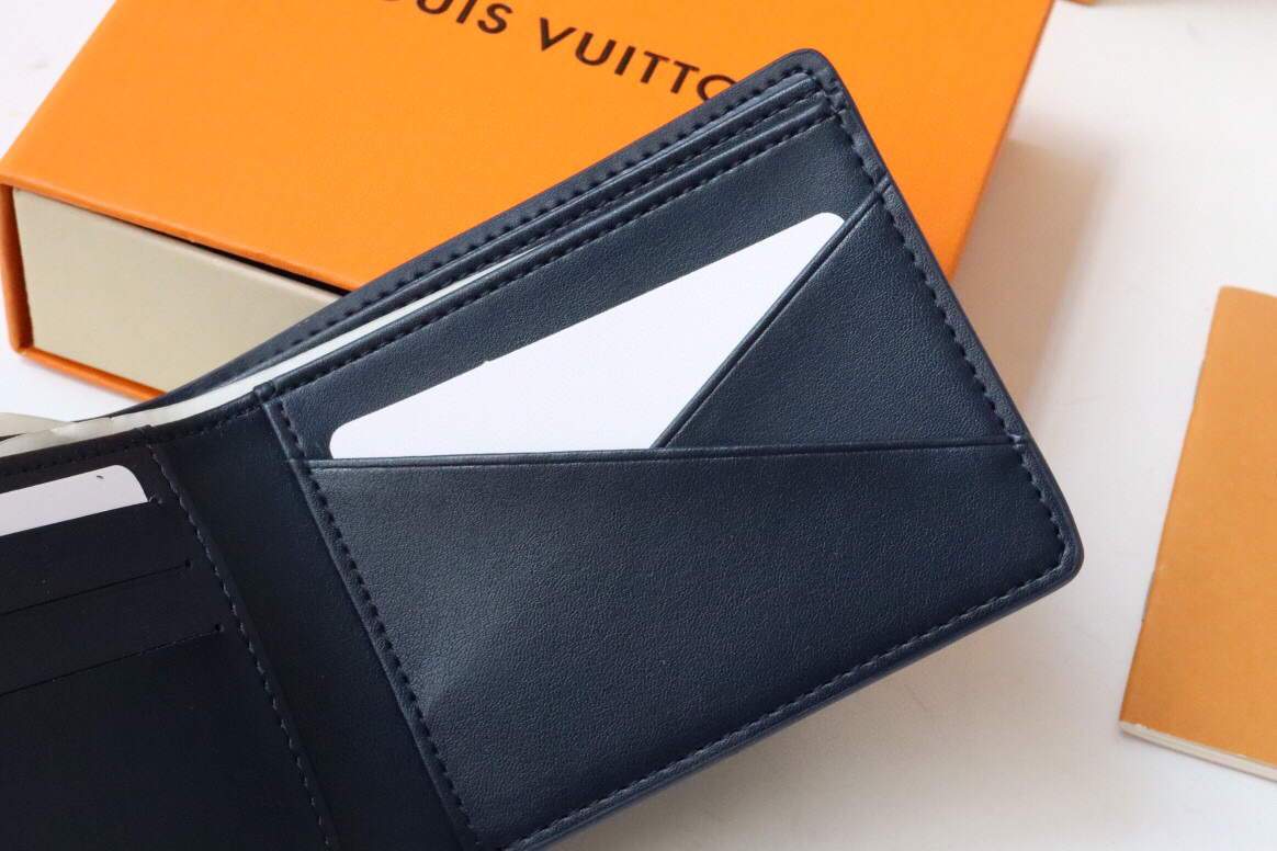 Louis Vuitton Multiple Wallet LV M80422 Monogram Shadow Leather