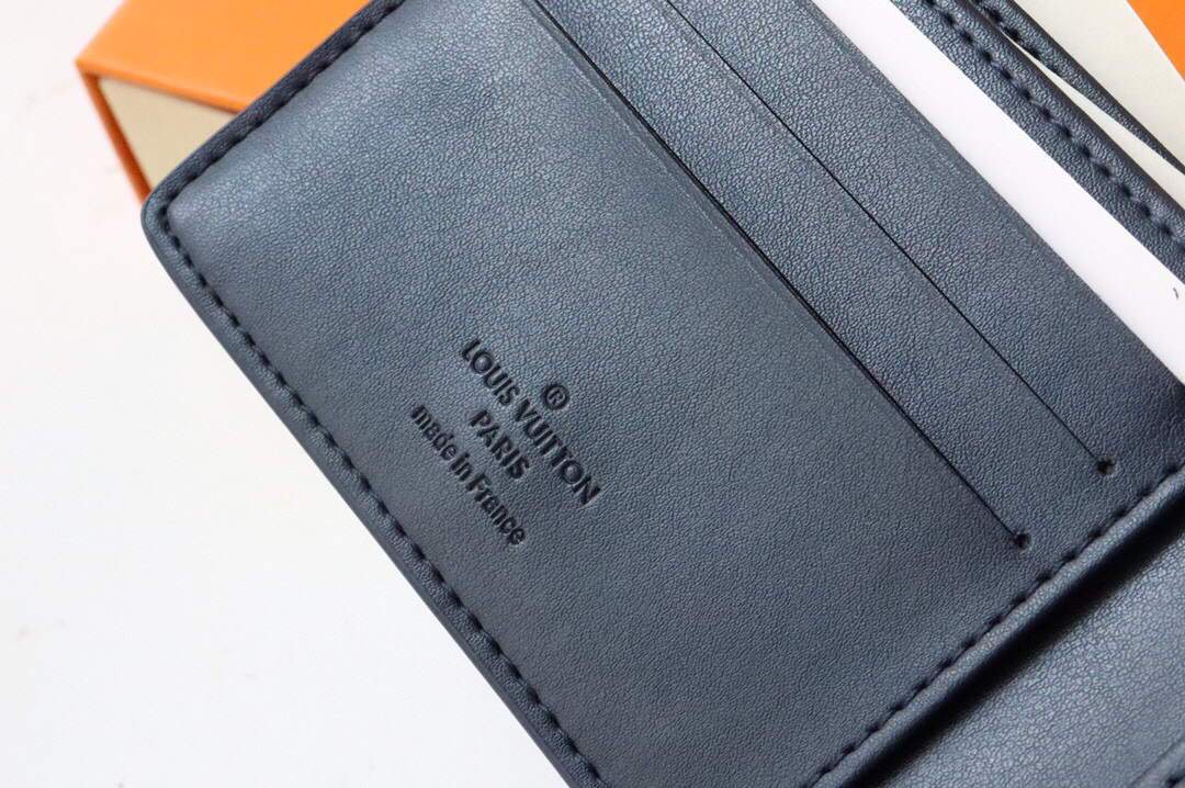 Louis Vuitton Multiple Wallet LV M80422 Monogram Shadow Leather