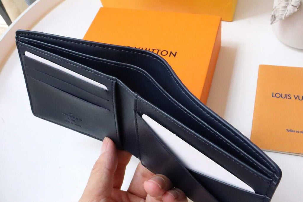Louis Vuitton Multiple Wallet LV M80422 Monogram Shadow Leather