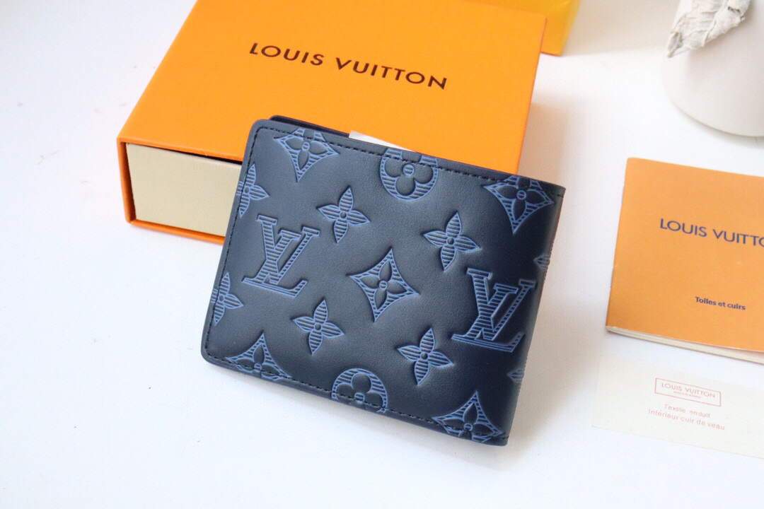 Louis Vuitton Multiple Wallet LV M80422 Monogram Shadow Leather