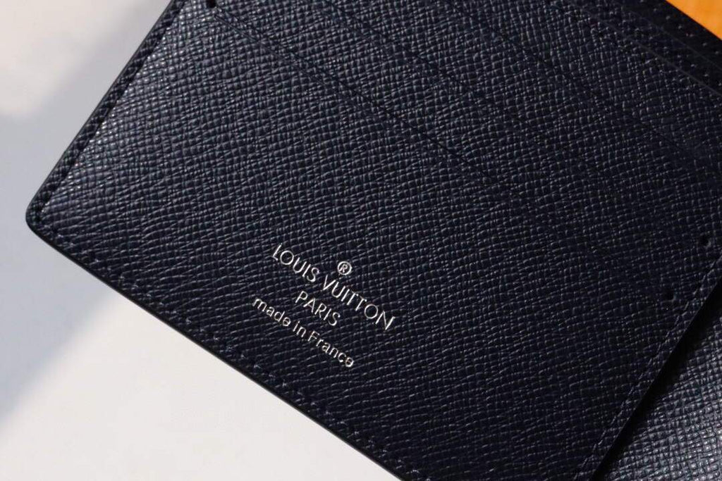 Louis Vuitton Multiple Wallet LV N62663 Damier COBALT CANVAS Blue