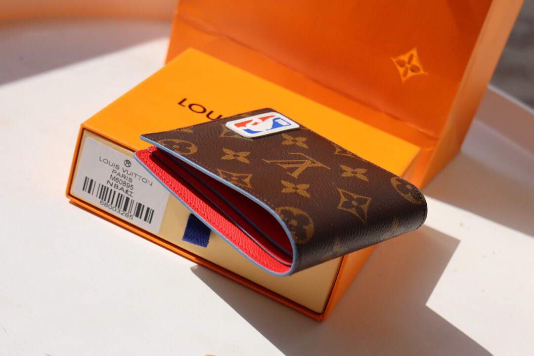 Louis Vuitton Multiple Wallet NBA X LV M60895 Monogram