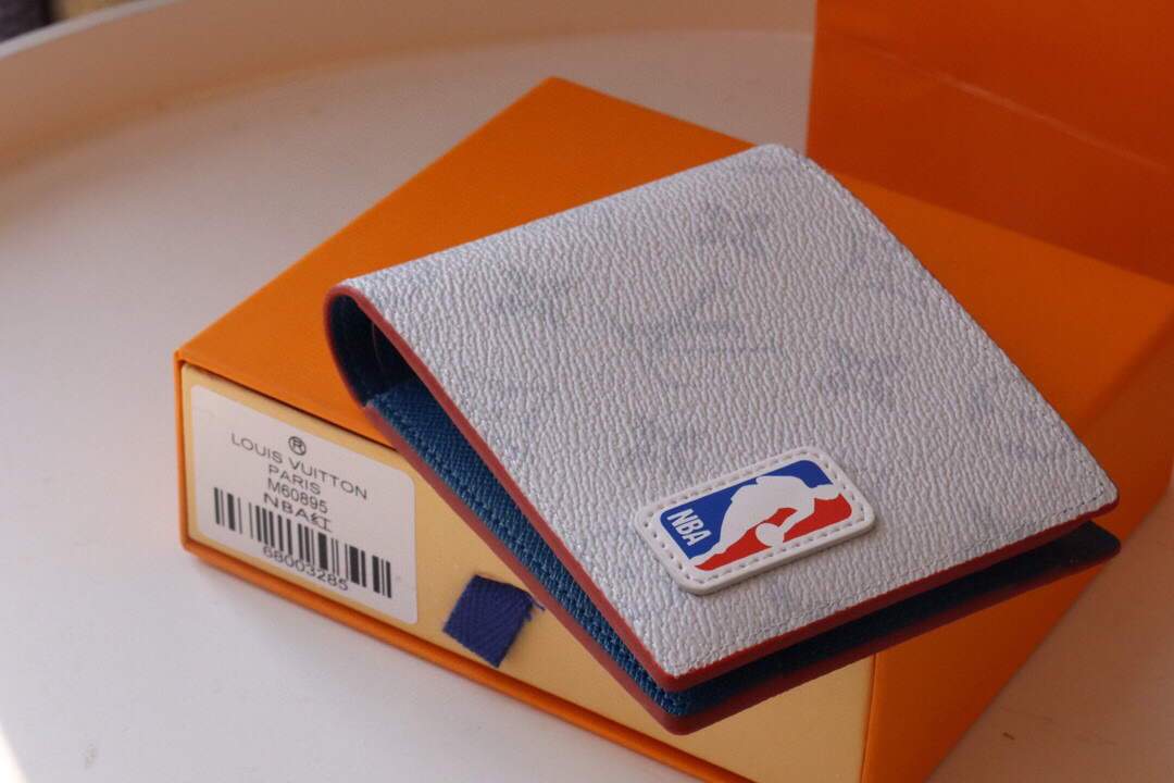 Louis Vuitton Multiple Wallet NBA X LV M60895 Monogram White