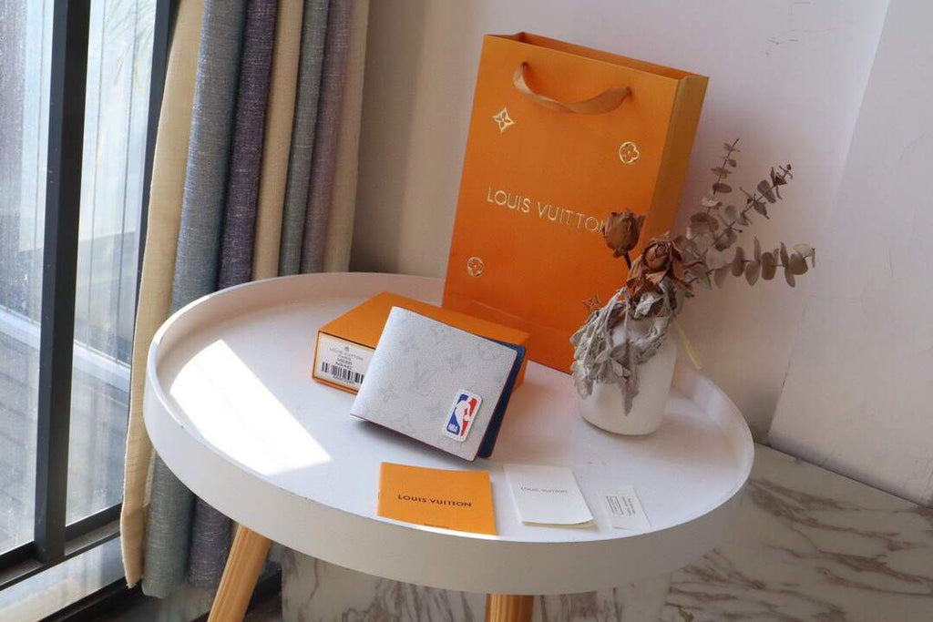 Louis Vuitton Multiple Wallet NBA X LV M60895 Monogram White