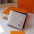 Louis Vuitton Multiple Wallet NBA X LV M60895 Monogram White