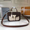 Louis Vuitton N40148 LV Trendy Crossbody Bag Damier Ebene Beige - Default Title - View 1