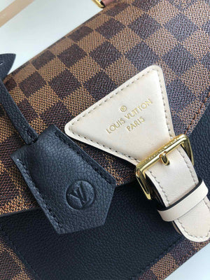 Louis Vuitton N40148 LV Trendy Crossbody Bag Damier Ebene Black - Default Title - View 5