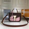 Louis Vuitton N40148 LV Trendy Crossbody Bag Damier Ebene Pink - Default Title - View 1