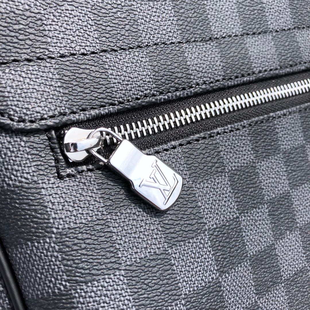 Louis Vuitton N41029 District MM Damier graphite Black - Default Title - View 4
