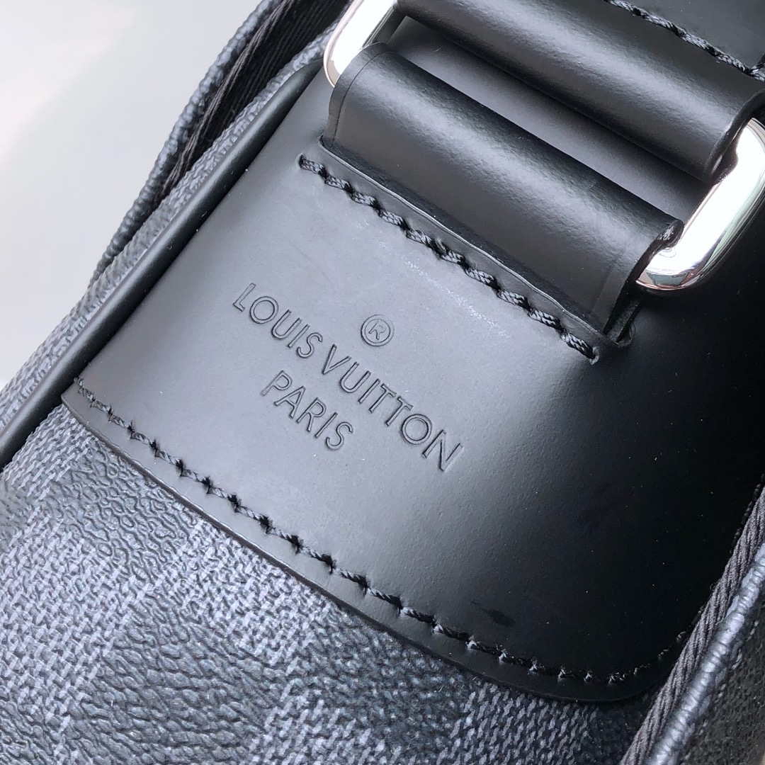 Louis Vuitton N41029 District MM Damier graphite Black - Default Title - View 5