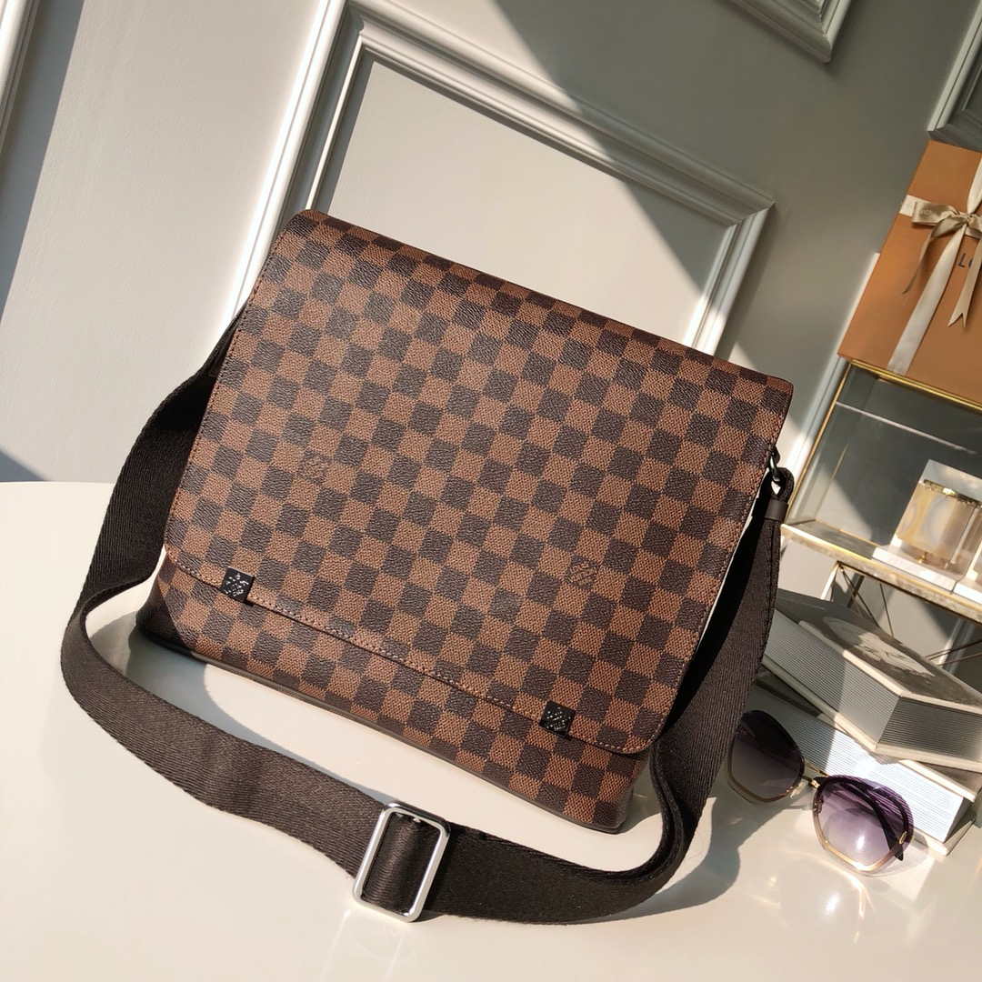 Louis Vuitton N41032 District MM Damier Eb¨¨ne Bag - Default Title - View 1