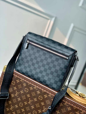 Louis Vuitton N42710 District PM Damier graphite Black - Default Title - View 3