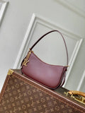 Louis Vuitton Pochette LV Bloom Bag LV M25525 Wine Red
