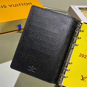 Louis Vuitton R20105 Medium Ring Agenda Cover Black - Default Title - View 3