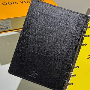 Louis Vuitton R20222 Medium Ring Agenda Cover Black - Default Title - View 3