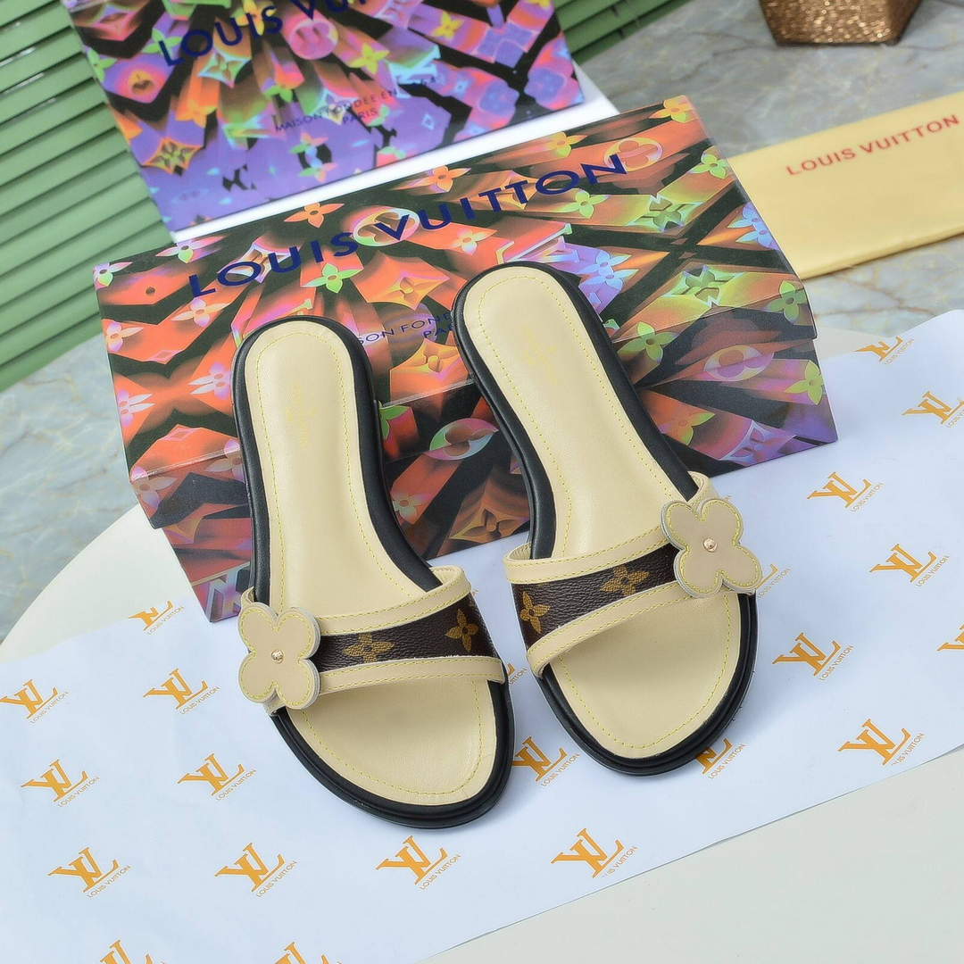 Louis Vuitton Sandals LV Fashion Shoes Women 15mm L991330