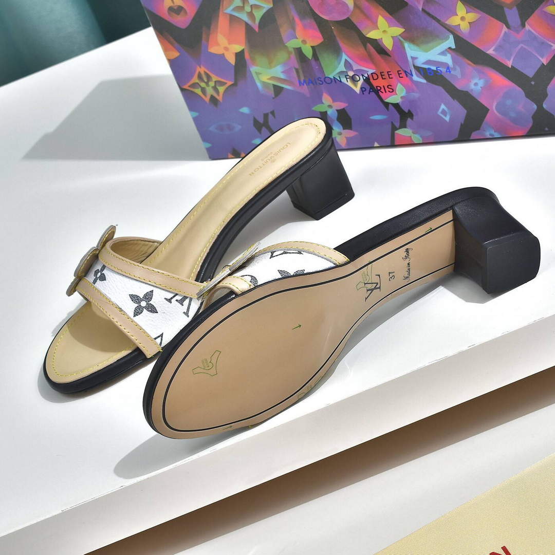 Louis Vuitton Sandals LV Fashion Shoes Women 45mm L991325