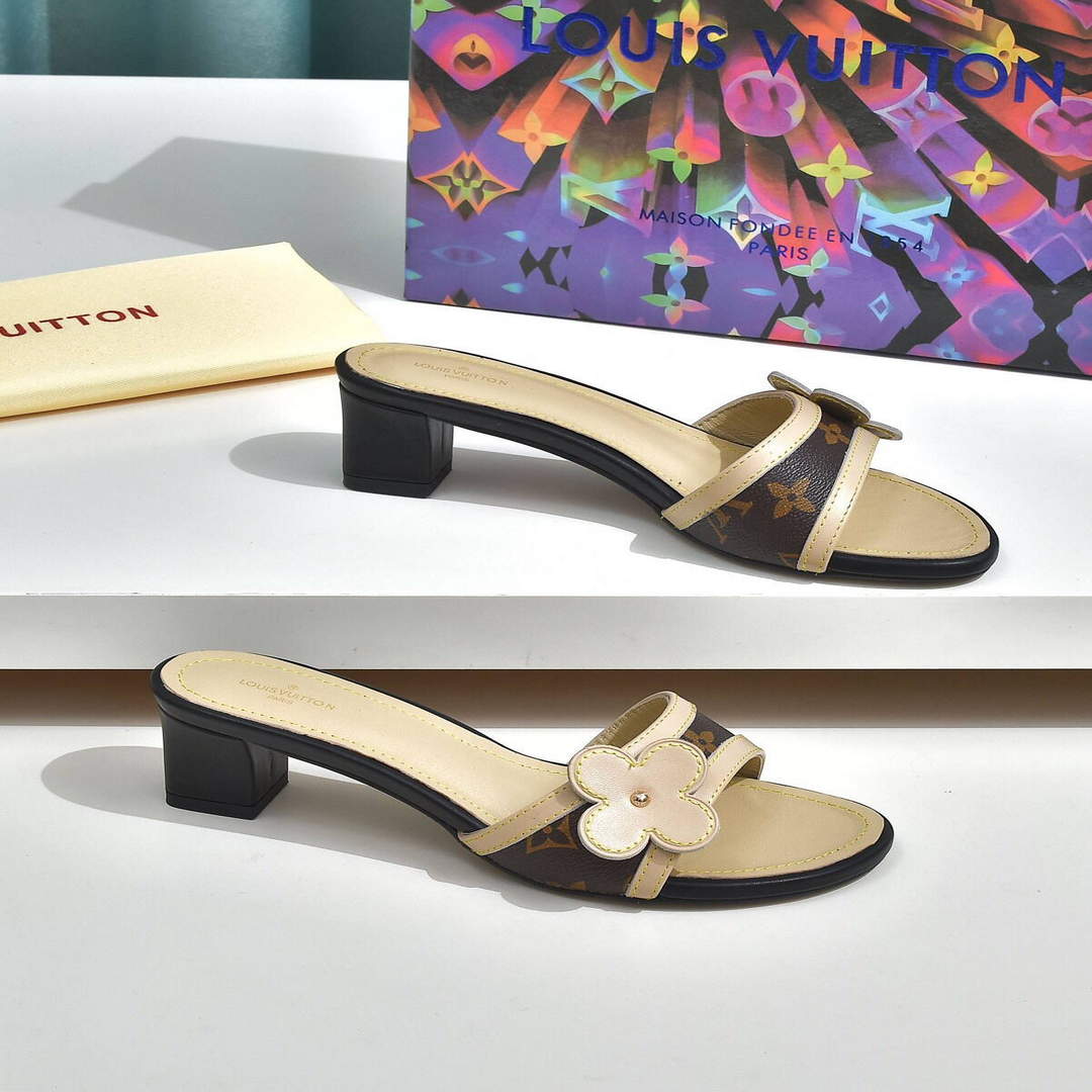 Louis Vuitton Sandals LV Fashion Shoes Women 45mm L991326