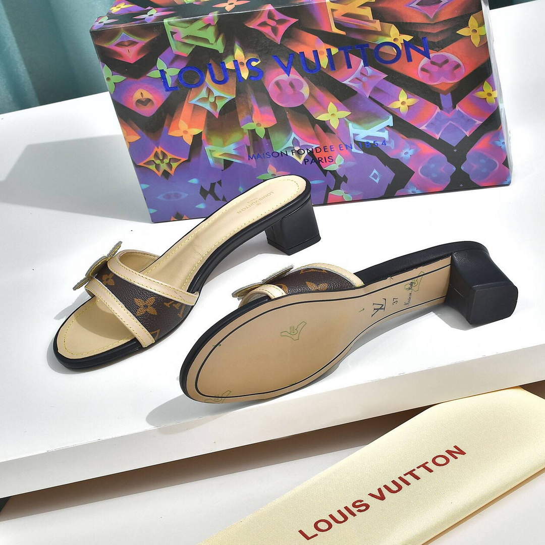 Louis Vuitton Sandals LV Fashion Shoes Women 45mm L991326