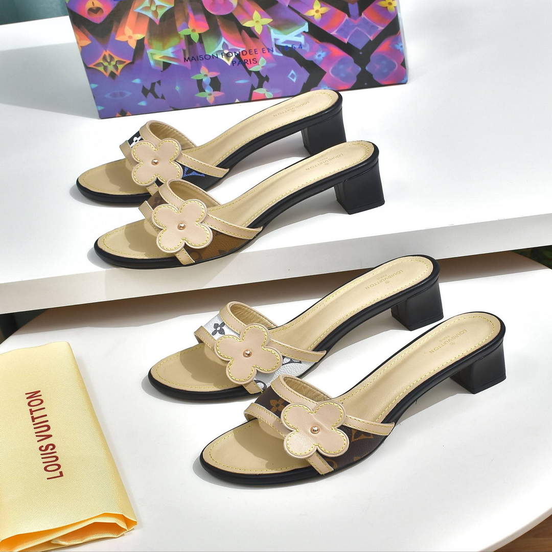 Louis Vuitton Sandals LV Fashion Shoes Women 45mm L991327