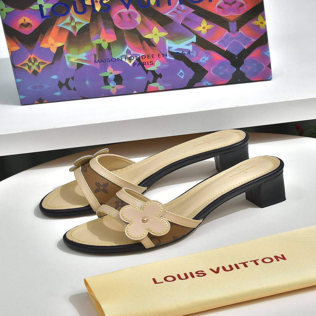 Louis Vuitton Sandals LV Fashion Shoes Women 45mm L991324