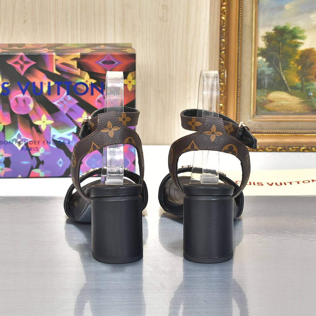 Louis Vuitton Sandals LV Fashion Shoes Women 75mm L991332