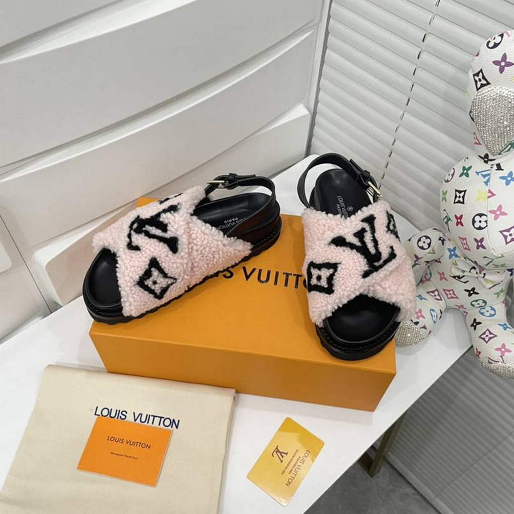 Louis Vuitton Sandals LV Slippers Shoes Women L99111 - 35 - View 1