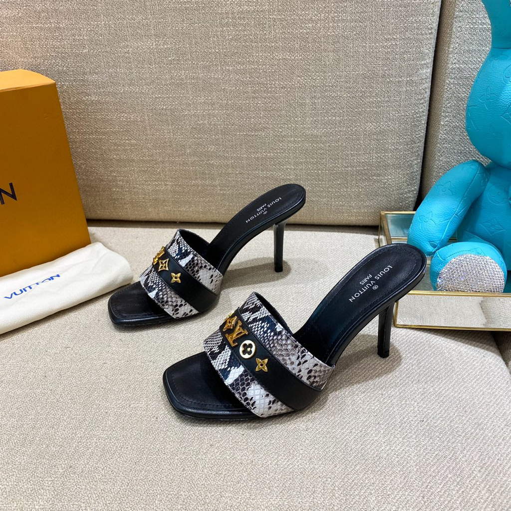 Louis Vuitton Sandals LV Slippers Shoes Women 90mm L991301 - 35 - View 1