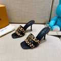 Louis Vuitton Sandals LV Slippers Shoes Women 90mm L991303 - 35 - View 1