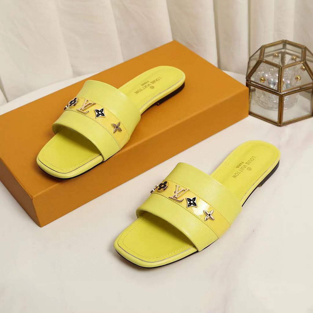 Louis Vuitton Sandals LV Slippers Shoes Women 15mm L991309 - 35 - View 1