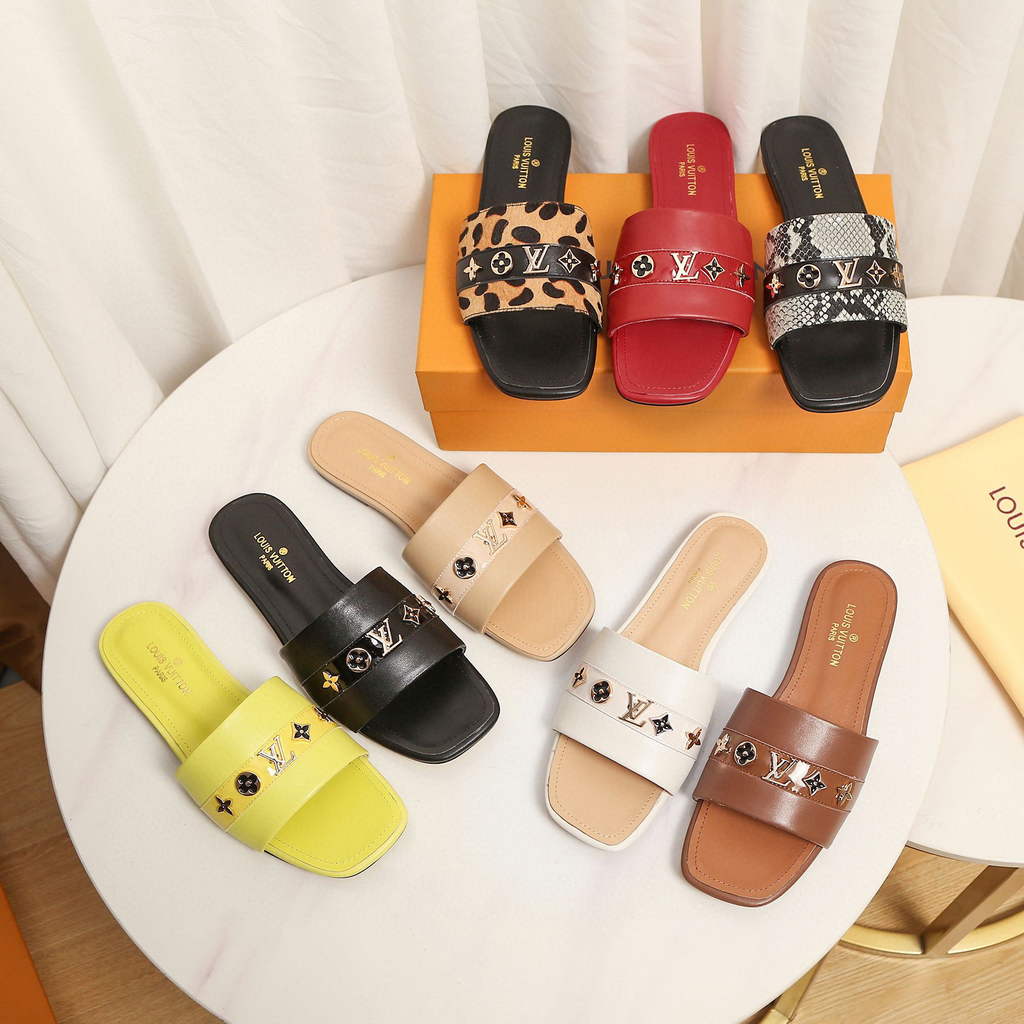 Louis Vuitton Sandals LV Slippers Shoes Women 15mm L991307