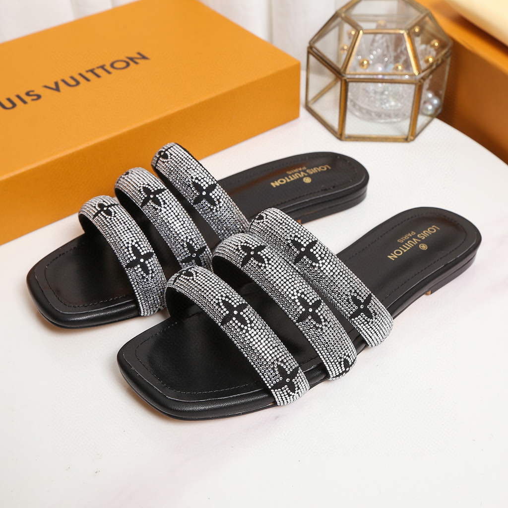 Louis Vuitton Sandals LV Slippers Shoes Women 15mm L991314 - 35 - View 1