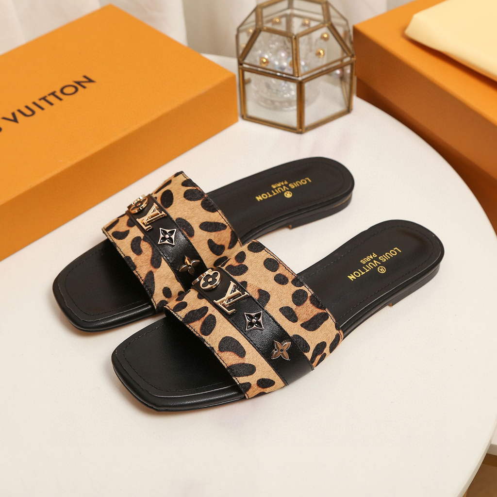Louis Vuitton Sandals LV Slippers Shoes Women 15mm L991315 - 35 - View 1