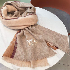 Louis Vuitton Scarves Designer Classic Scarf L38913 - Default Title - View 1